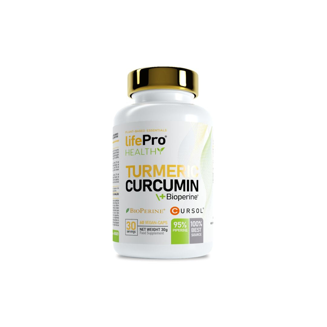 Turmeric Curcumina + Bioperina 60 Vegancaps de Life Pro Farmacia