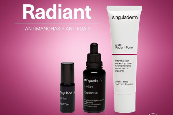 NOVEDAD SINGULADERM: la línea Radiant inyectará luminosidad a tu piel