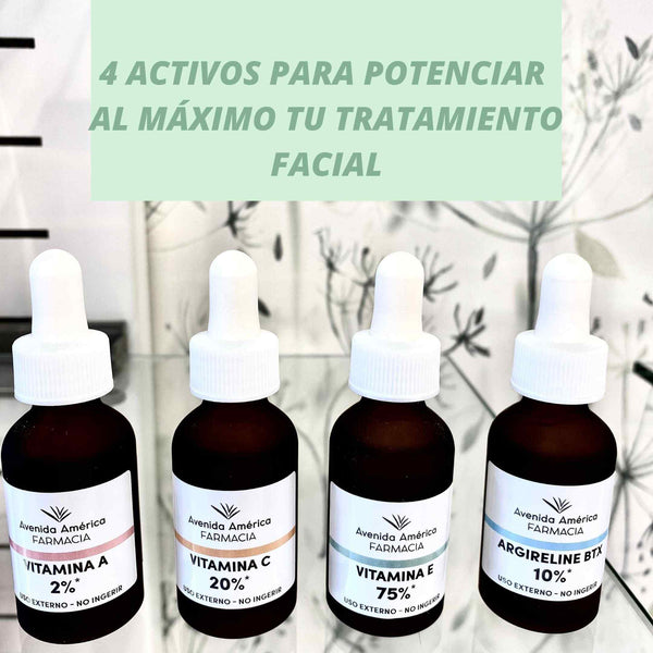 4 activos para potenciar al máximo tu tratamiento facial