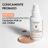 Capital Soleil SPF 50 UV Age Dalily Pigment Medium 40ml de Vichy - Farmacia Avenida America