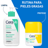 Fluido Invisible Dry Touch Oil Control SPF50+ 50mL de CeraVe