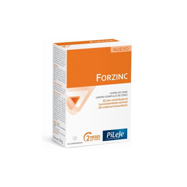 Forzinc 60 comprimidos de Pileje (Zinc) en Farmacia Avenida de América