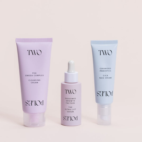 Two Poles Cleansing Cream & Ultra Lift Serum & Cica face cream