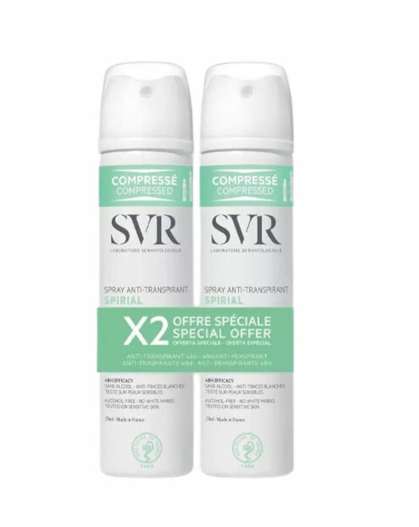 Pack Spirial spray antitranspirante