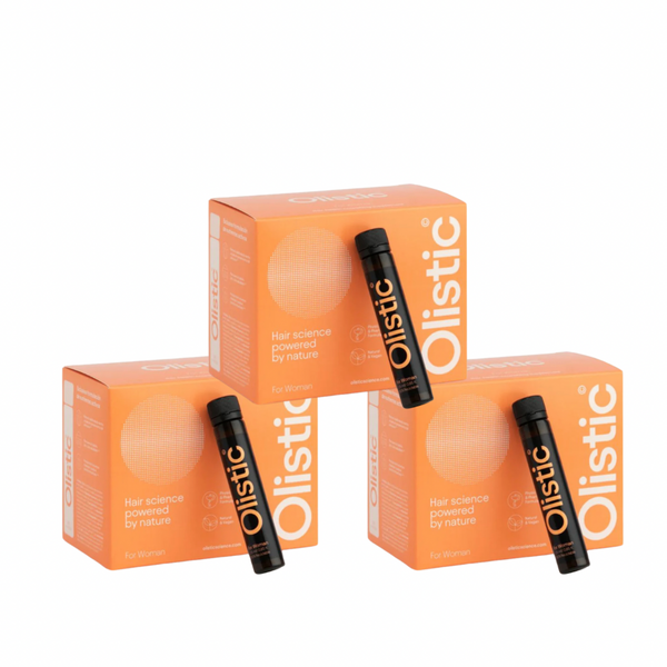Pack 3 unidades Olistic For women tratamiento anticaída