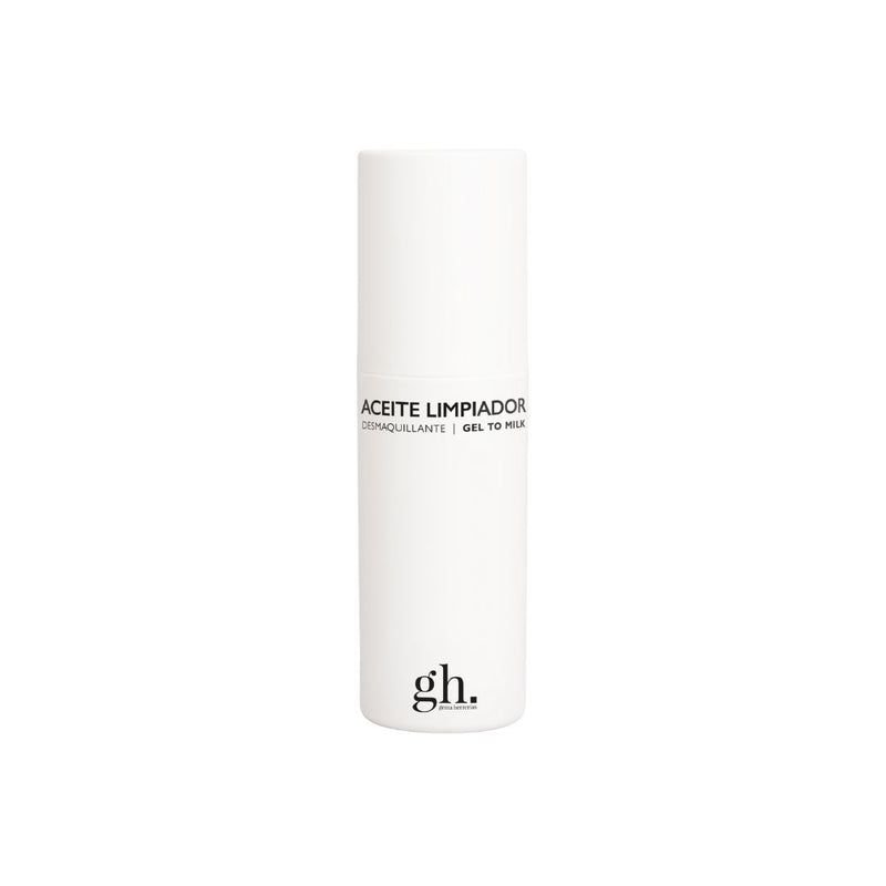 Limpiador y desmaquillante dermatológico al agua. Aceite limpiador y desmaquillante natural aromático al limón.Fórmula 100% natural a base de una mezcla de aceites vegetales de máxima pureza y de propiedades minuciosamente estudiadas.La base del limpiador es aceite de argán, un aceite 100% puro de primera presión en frío de máxima calidad. Compuesto por ácido oleico, ácido linoleico y otros ácidos grasos esenciales con propiedades nutritivas y altamente regeneradoras para la piel, su alto contenido en vitam