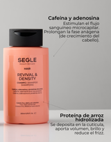 Champú Revival & Density de Segle textura