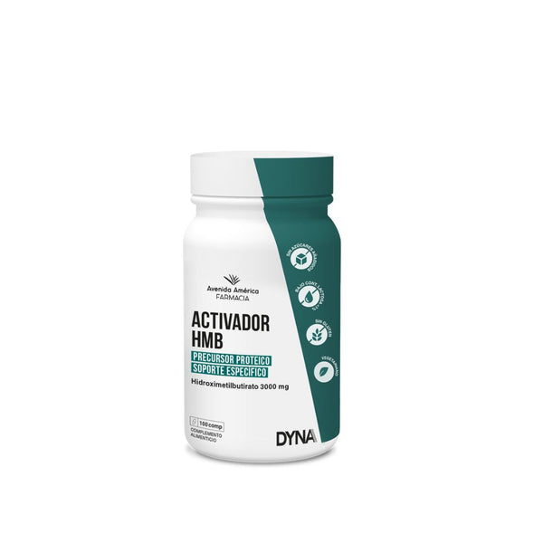 Activador HMB Hidroximetilbutirato 300mg 100 comprimidos de farmacia Avenida de América