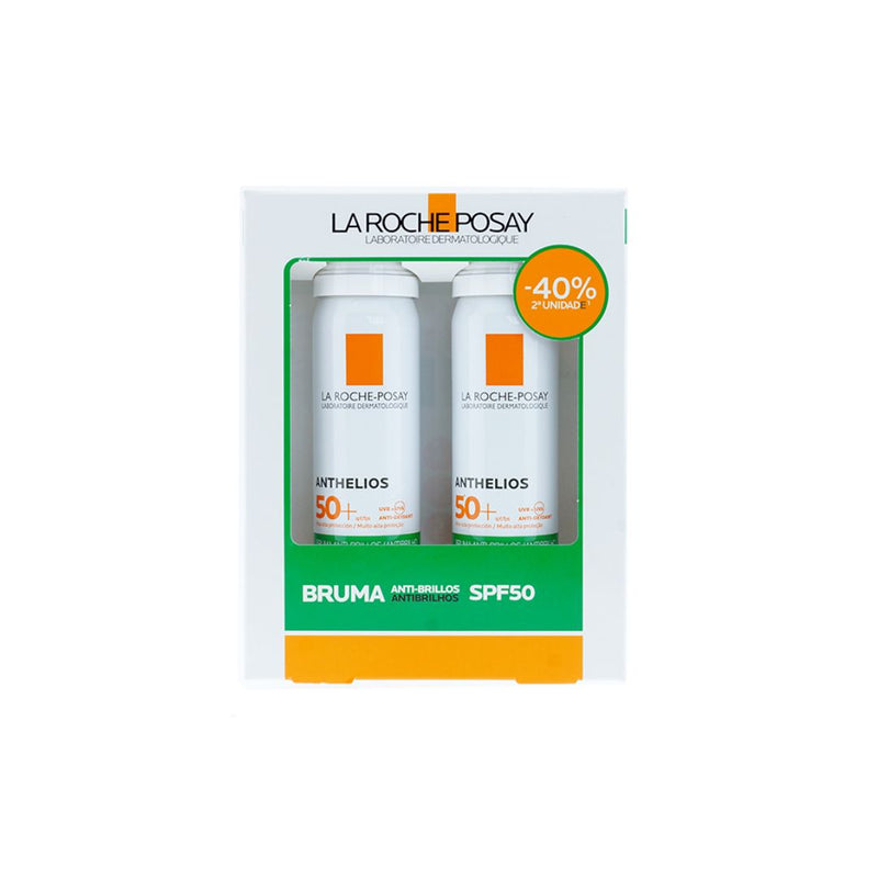 Anthelios Bruma Facial SPF50 Pack Ahorro 2x75ml de La Roche Posay