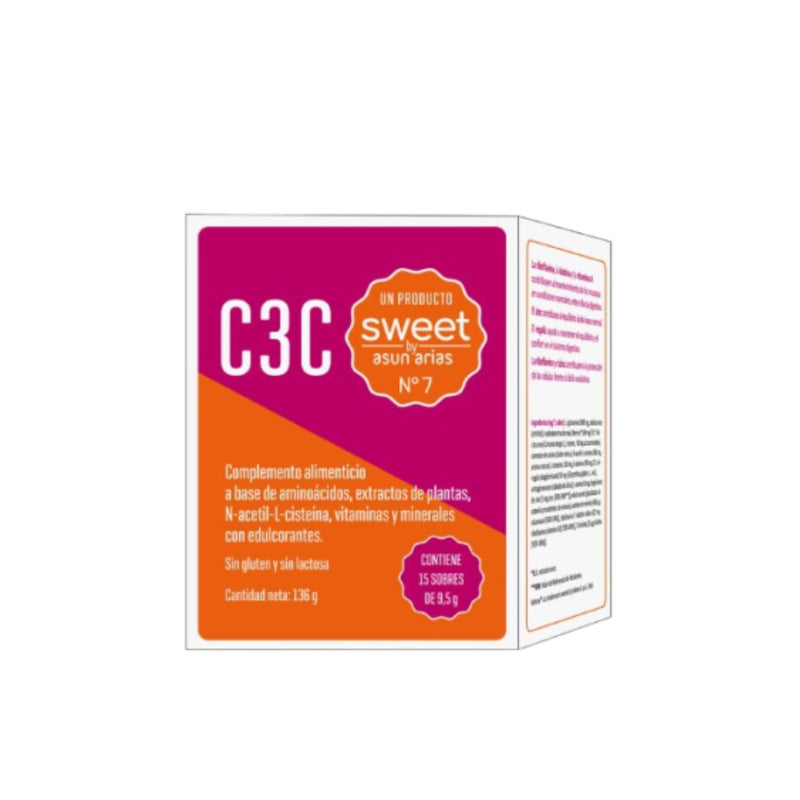 C3C Cicatrizante Intestinal 15 sobres de Sweet by Asun Arias