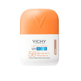 Capital Soleil Fluido Hidratante Tono Medio UVAqua SPF50 50mL de Vichy