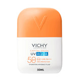 Capital Soleil Fluido Hidratante Invisible UVAqua SPF50 50mL de Vichy