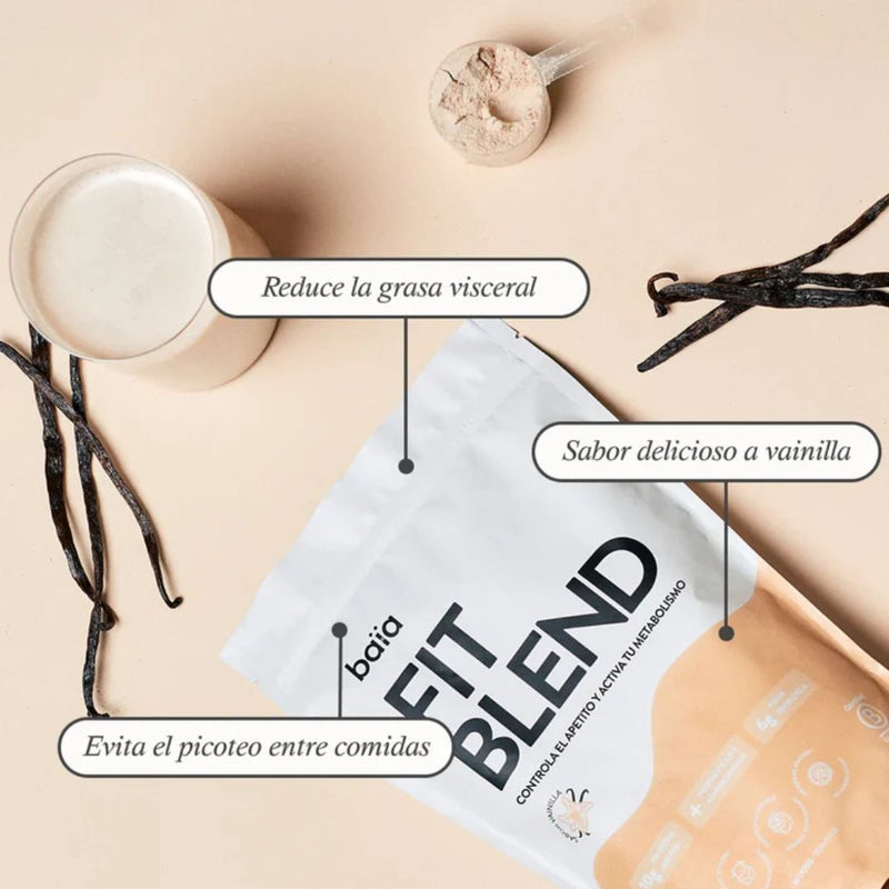 Fit Blend Vainilla 600g de Baïa Food