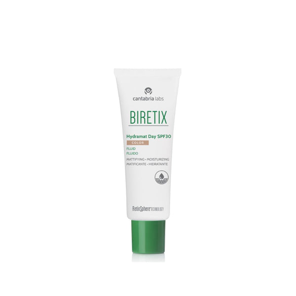 Fluido Hidratante y Matificante con Color SPF30 de CantabriaLabs