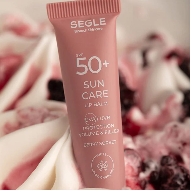 Comprar bálsamo labial de Segle multifunción con color y gloss duradero y alta protección solar en farmacia Avenida de América.