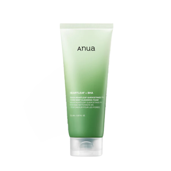 Heartleaf Quercetinol Pore Deep Espuma Limpiadora de 150ml de Anua