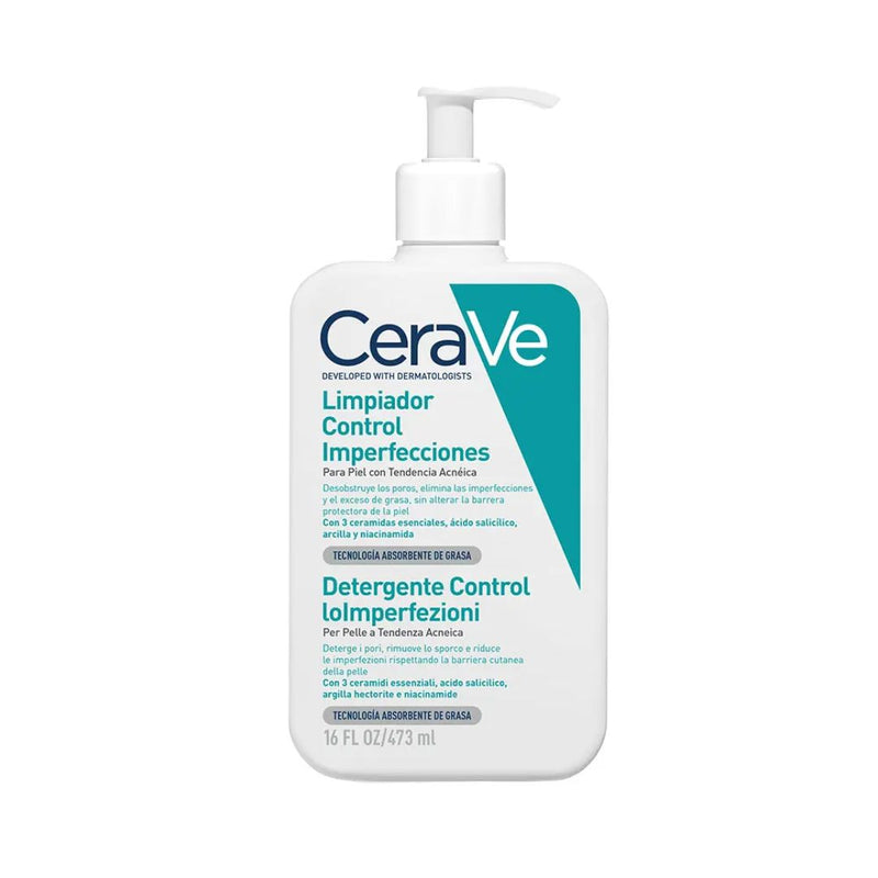 Limpiador control imperfecciones de Cerave en farmacia Avenida de América