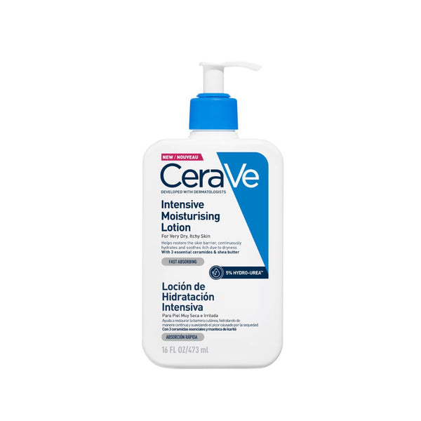 Loción hidratante intensiva para piel muy seca. Comprar Cerave online.