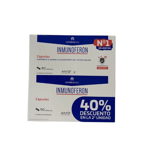 Pack Promocional Inmunoferon 90 Cápsulas de Cantabrialabs