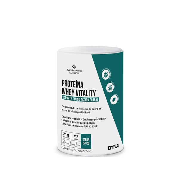 Dyna Proteína Whey Vitality Chocolate 300g de Farmacia Avenida de América