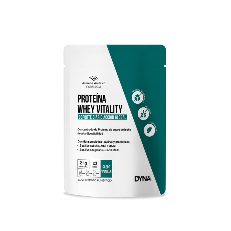 Dyna Proteína Whey Vitality Vainilla 500g de Farmacia Avenida de América