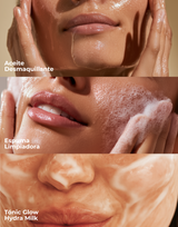 Neceser Doble Limpieza + Tónico Glow Hydra Milk de Segle - contenido