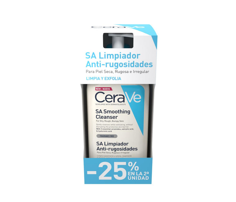 Duplo SA Limpiador anti rugosidades 473ml de Cerave-comprar barato-Farmacia Avenida de America