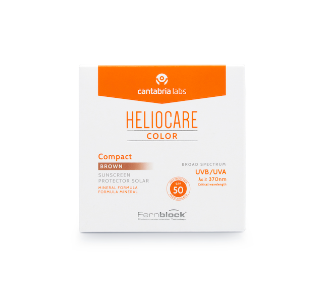 Heliocare Compacto Oil-free Brown SPF 50 10g-comprar barato-Farmacia Avenida de America