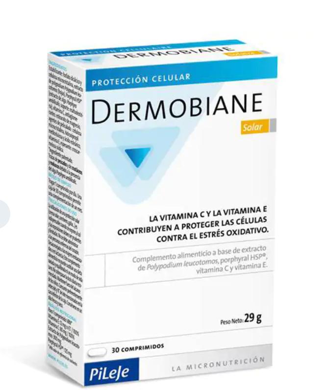 Pileje Dermobiane Solar 30 comprimidos-comprar barato-Farmacia Avenida de America