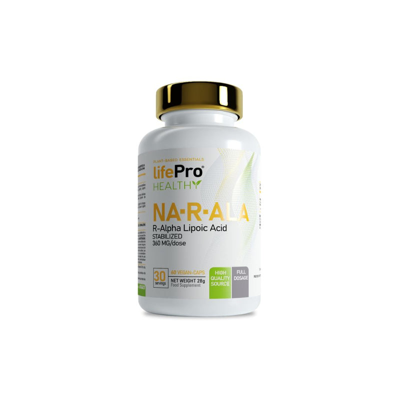 NA-R-ALA (ácido lipoico) 60 Vegancaps de Life Pro – Farmacia Avenida de  América