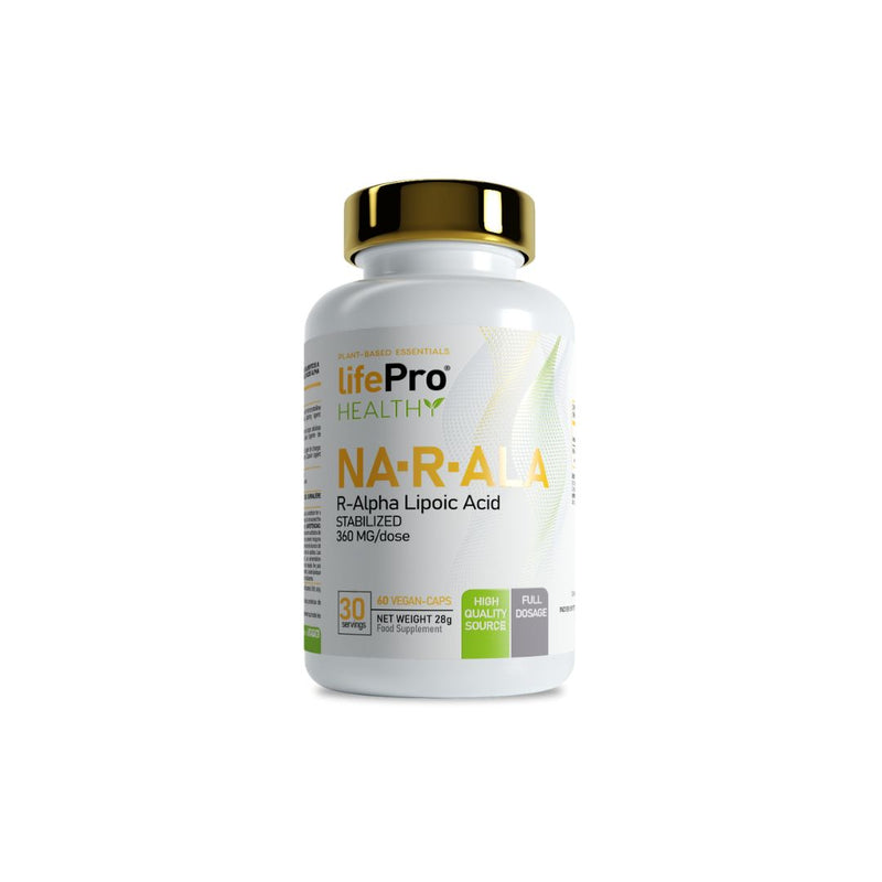 Life Pro NA-R-ALA (ácido lipoico) 60 Vegancaps