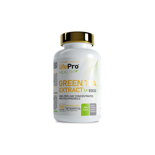 Life Pro Green Tea + EGCG + Cafeína 90 Cápsulas