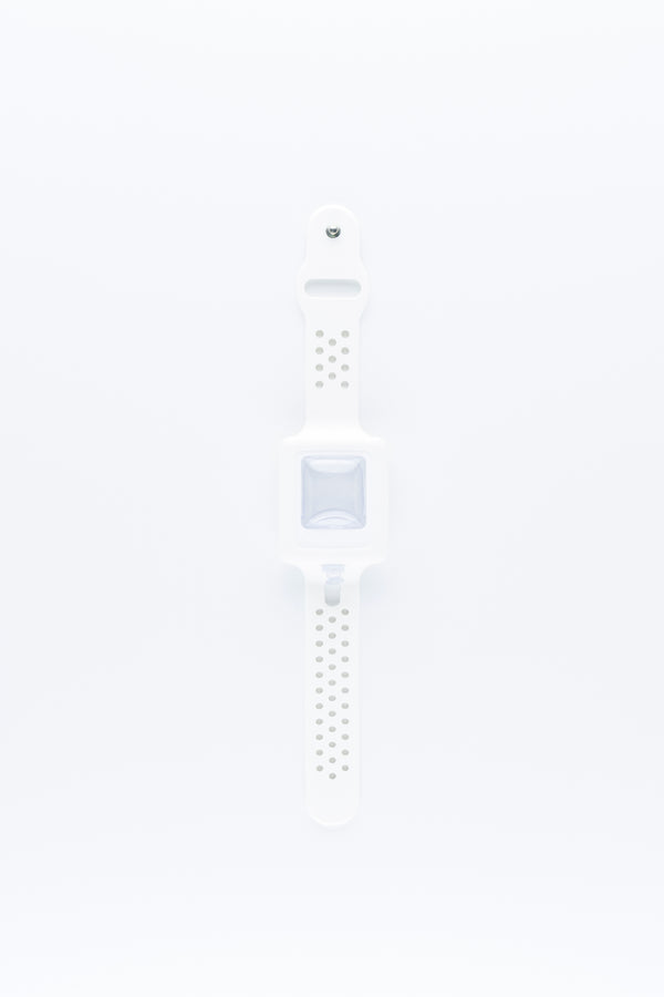 Pulsera Cleands de Gel Hidroalcohólico recargable (Blanco)-comprar barato-Farmacia Avenida de America