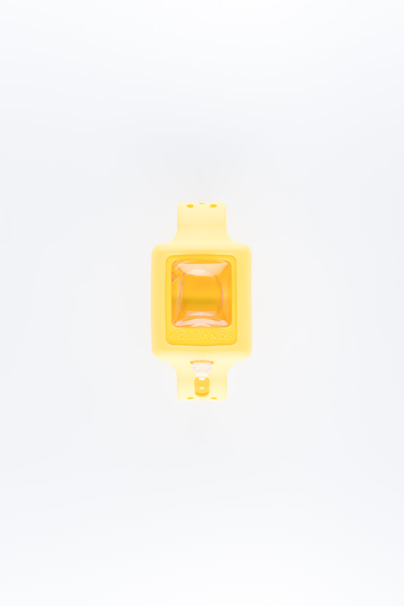 Pulsera Cleands de Gel Hidroalcohólico recargable (Amarilla)-comprar barato-Farmacia Avenida de America