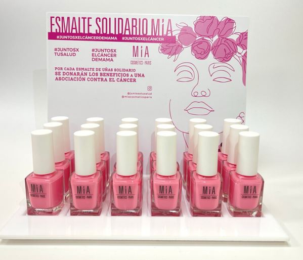 Esmalte de uñas Solidario Hope Pink de Mia Cosmetics-comprar barato-Farmacia Avenida de America