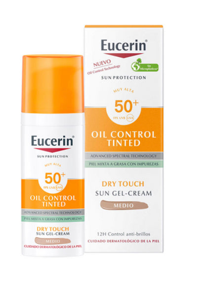 Sun face Oil Control spf 50+ con color-comprar barato-Farmacia Avenida de America