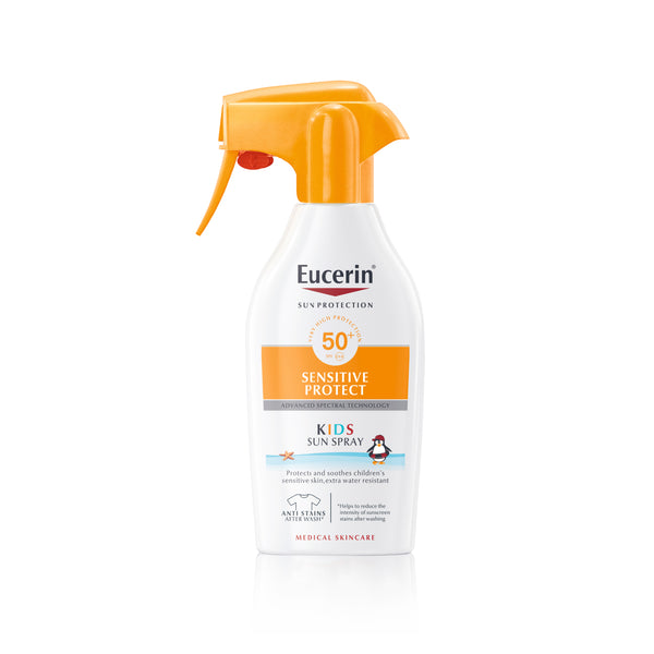 Kids Sun Spray Sensitive Protect FPS 50+ 300ml de Eucerin-comprar barato-Farmacia Avenida de America
