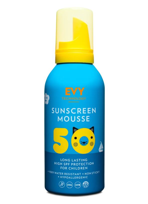 Sunscreen Mousse Kids SPF50 150ml de Evy Technology-comprar barato-Farmacia Avenida de America